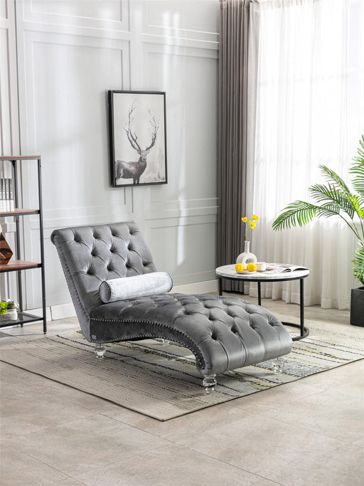 Leisure concubine sofa  with  acrylic  feet image