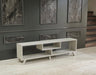 Parma Mid CenturyModern Tv Stand Open Shelving Entertainment Centre 67 inch Tv Unit, Grey image