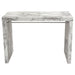 Icon Faux Marble Waterfall Bar Height Table by Diamond Sofa image