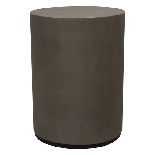 Montage Round Natural Cement End Table by Diamond Sofa image